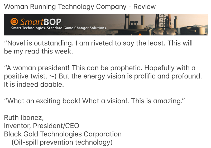 Woman Running Technology Company - Review